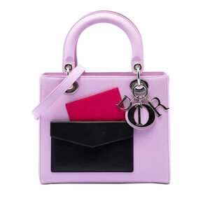 Pre-Loved Dior Medium Calfskin Pockets Lady Dior